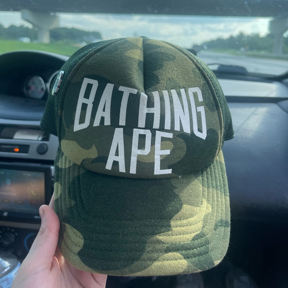 Camo Bathing Ape Hat